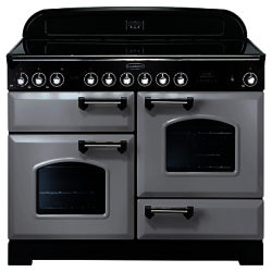 Rangemaster Classic Deluxe 110 Electric Range Cooker Royal Pearl